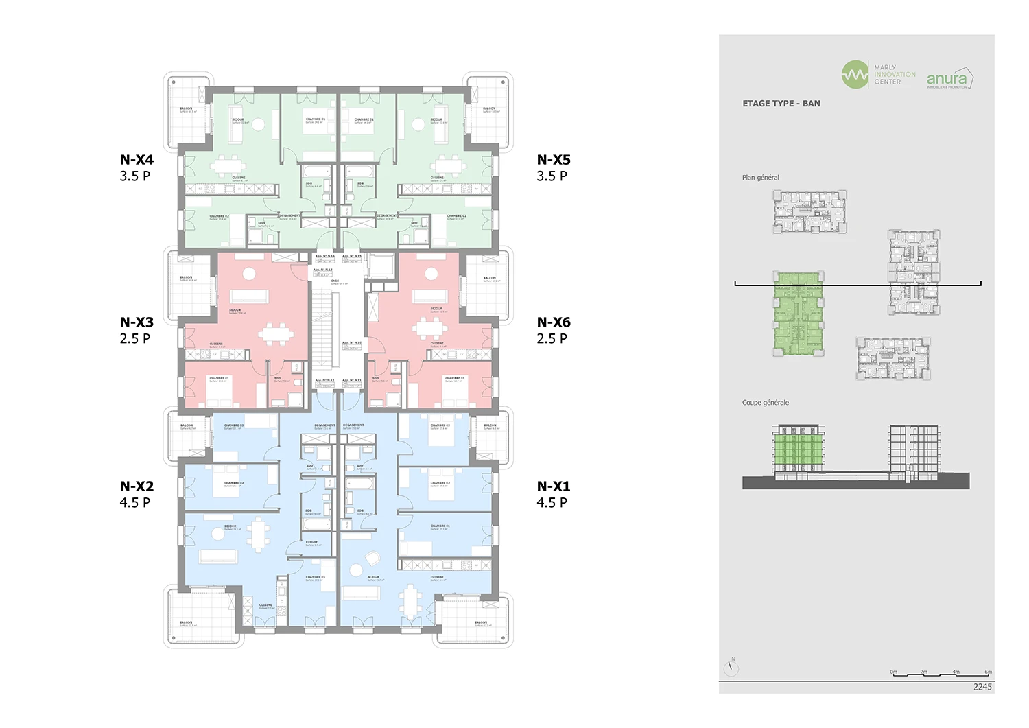 Plan étage Étage 1